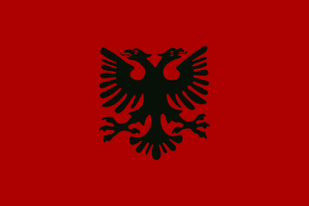 Flag of Albania from 1920 to 1926