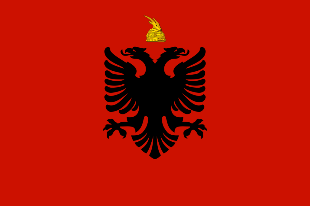 Flag of Albania 1934–1939