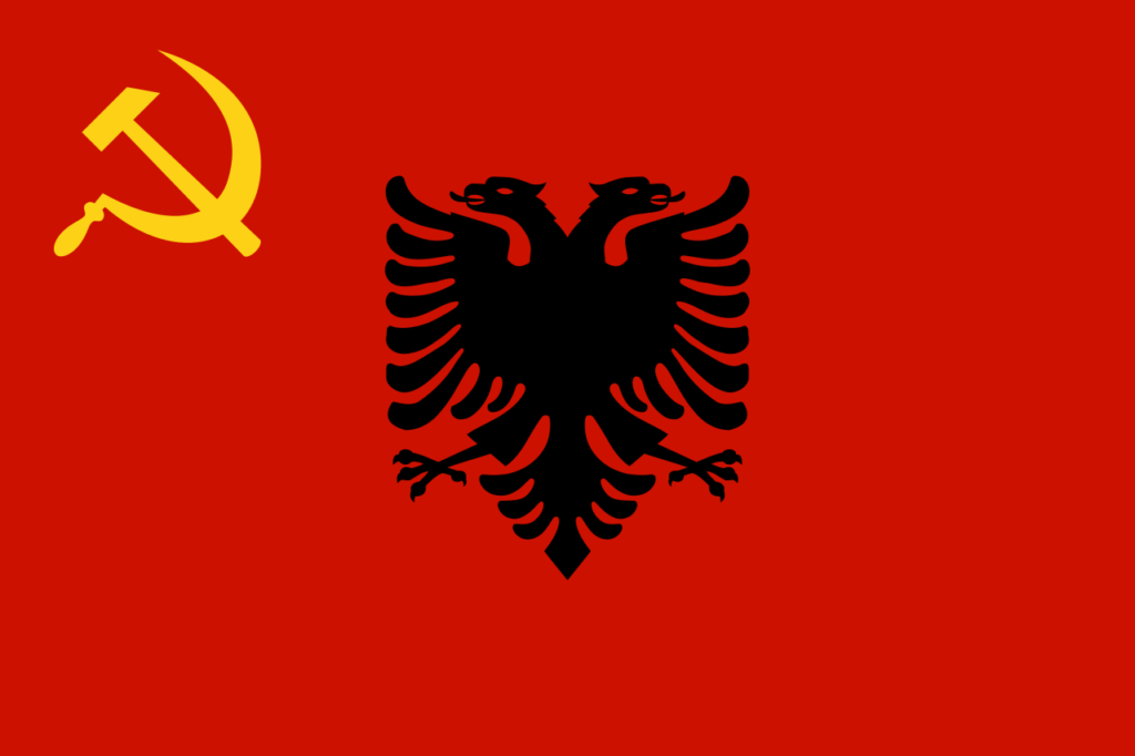 Flag of Albania 1944–1946