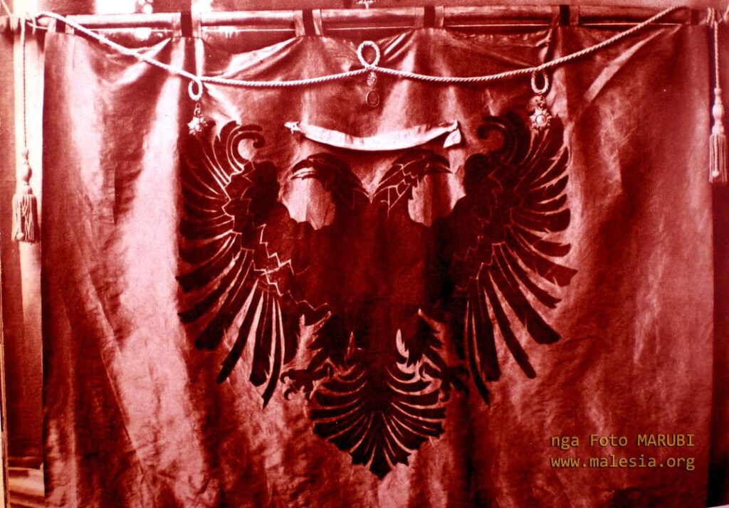 gigachad version of the albanian flag from the malesori v0 oi0scazlvufb1