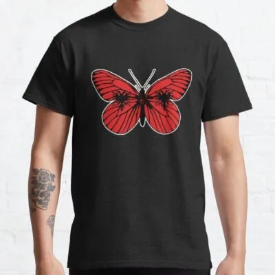 Butterfly Albanian Flag Art T-Shirt