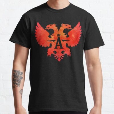 A Albanian Flag Art T-Shirt