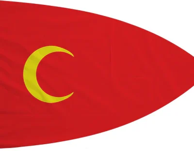 Albanian Ottoman Empire Flag